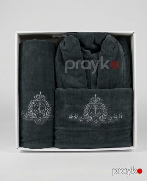 Dəst 6161, qara, pambıq, ölçü XXL — Bakı