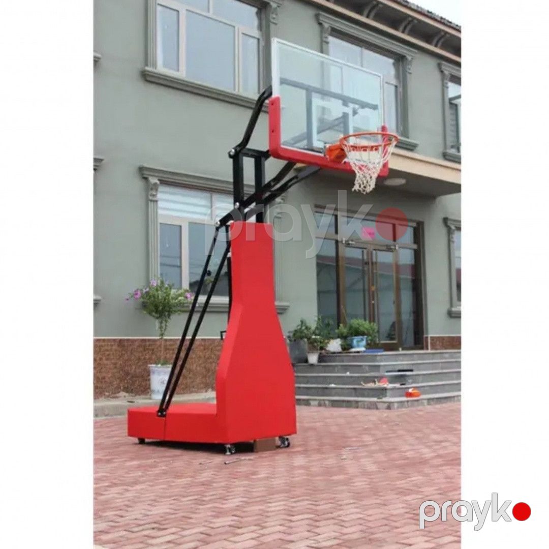 Basketbol lövhəsi və halqa HB-4200, 180x105 sm, tənzimlənən hündürlük 1.4-3.05 m — Mallar, Bakı (2)
