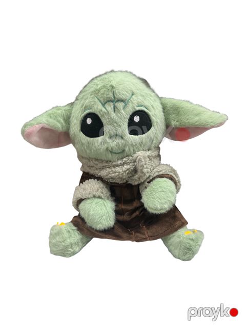 Yumuşaq oyuncaq Baby Yoda, yaşıl, 30 sm — Bakı