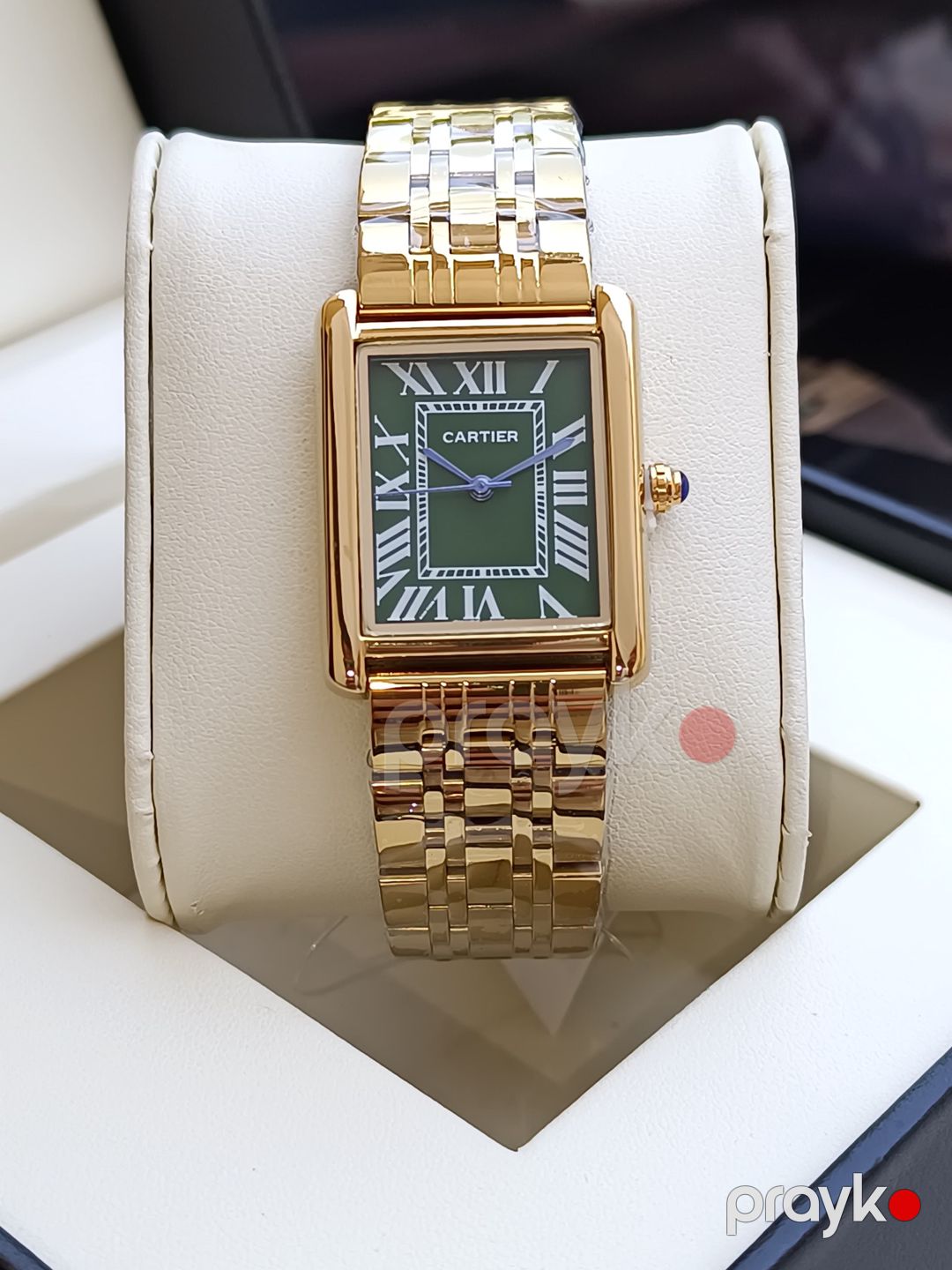 Kişi qol saatı D02502 Gold/Green — Mallar, Bakı (2)