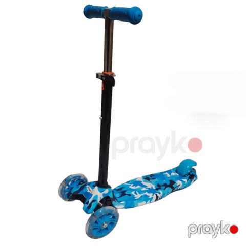 Uşaqlar üçün samokat SL4Z, mavi — Bakı
