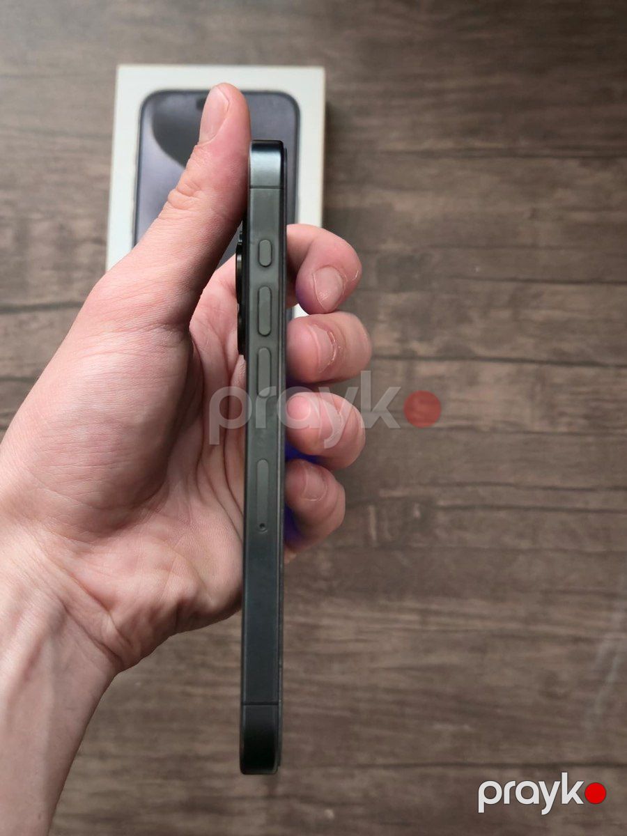 Apple iPhone 15 Pro Black Titanium 128GB/8GB — Smartfonlar, Bakı (3)