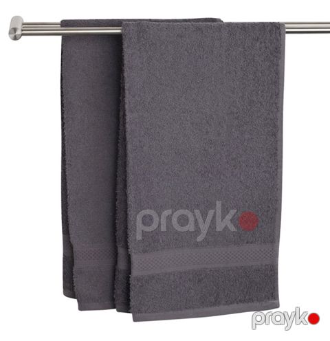 Hamam üçün dəsmal Jysk Uppsala, 65x130 sm, pambıq, boz — Bakı