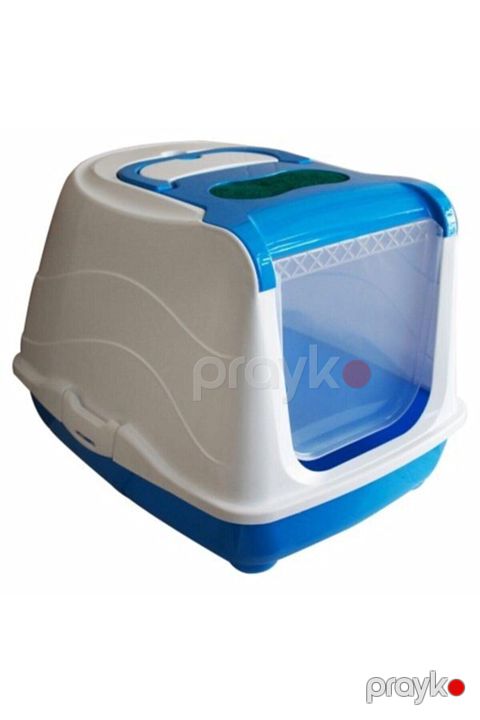 Pişiklər üçün bio tualet - Mio, mavi 03031515 — Bakı