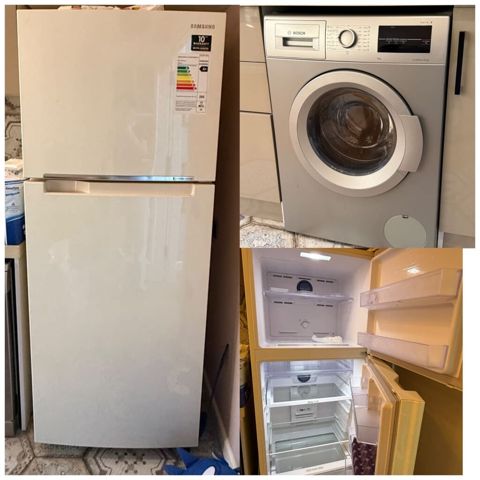 Soyuducu Samsung 450₼ Masin Bosch modeli 450₼ .Her ikisi az istifade — Bakı