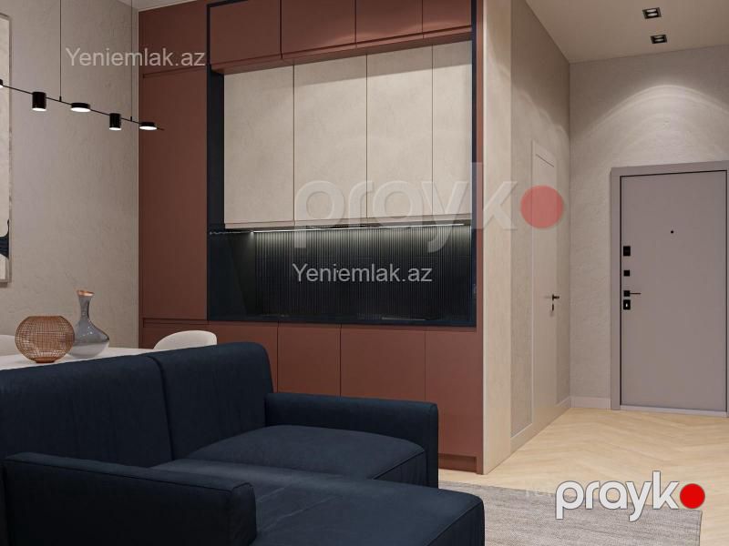 Satılır 1 otaqlı Bina evi menzil (Yeni tikili), 57.5 m², Sabunçu rayonu — Mənzil, Bakı (5)