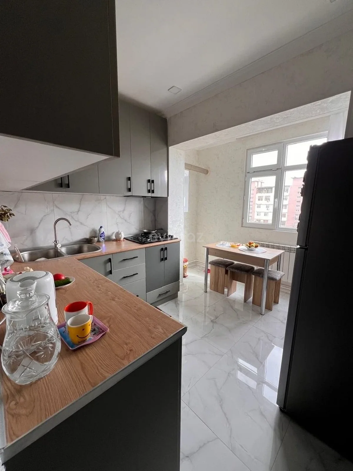 2 otaqlı tam təmirli mənzil satılır 8-ci kilometr qəsəbəsində — Mənzil, Bakı (3)