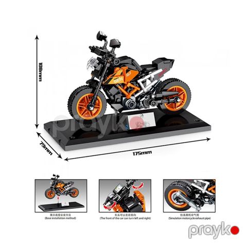 Blok konstruktor Sembo 701124 Motosiklet — Bakı