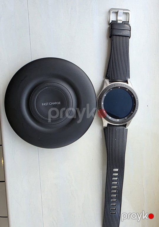 Samsung Galaxy Watch Silver 46mm — Ağıllı saatlar və biləkliklər, Bakı (2)