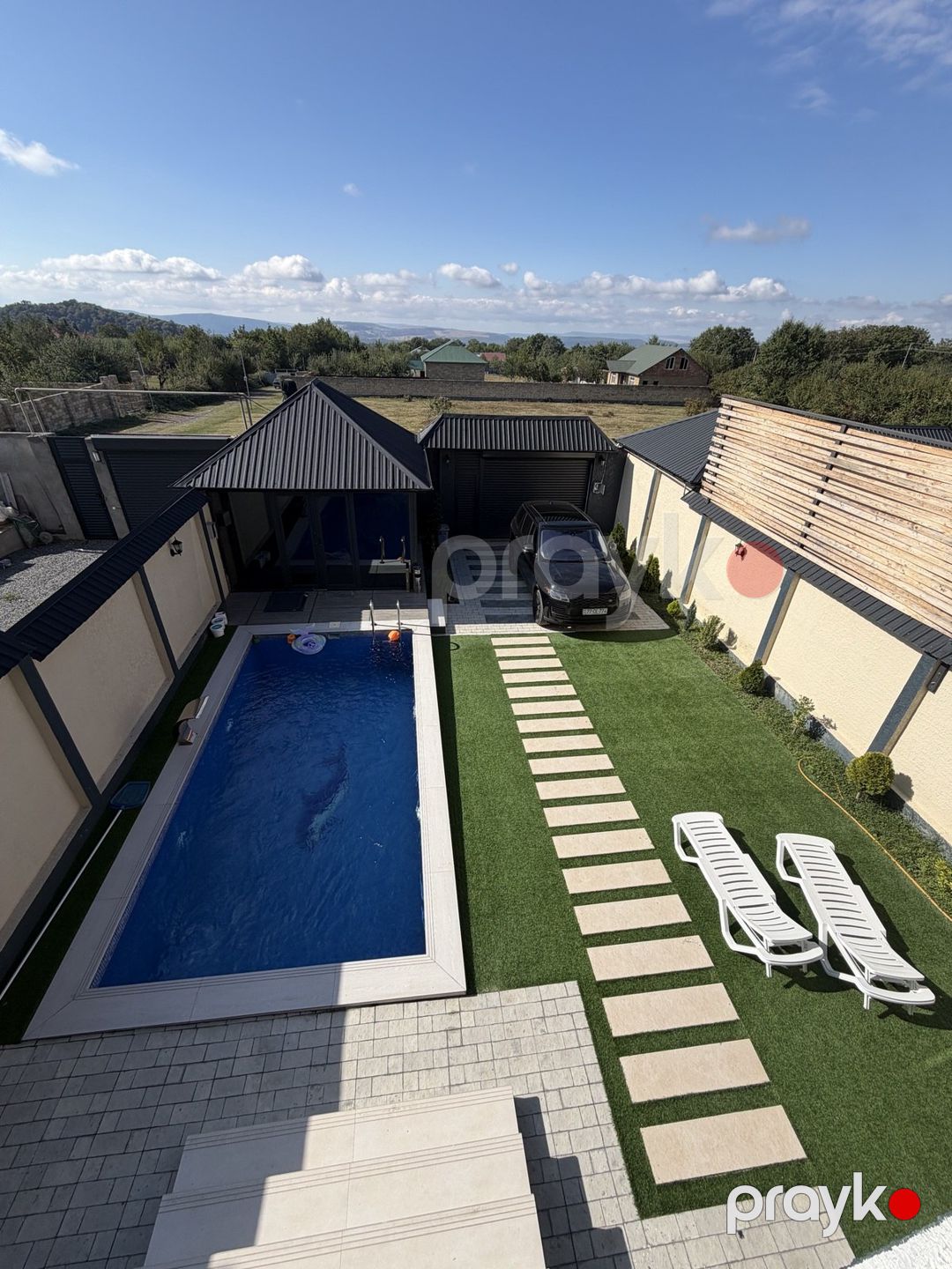 İcarəyə verilir 3 otaqlı həyət evi/bağ evi 100 m² — Ev, villa, Qəbələ (2)