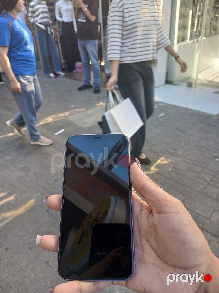 Apple iPhone 11 Purple 128GB/4GB — Smartfonlar, Bakı (6)