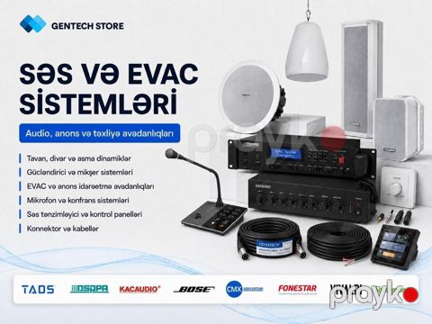 Səs və Evac sistemləri Professional Səs və Evac Sistemləri — Bakı