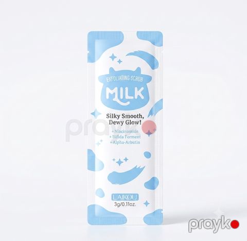 Bədən üçün skrab Laıkou Milk Exfoliating, bütün dəri növləri üçün, 3 ml — Bakı