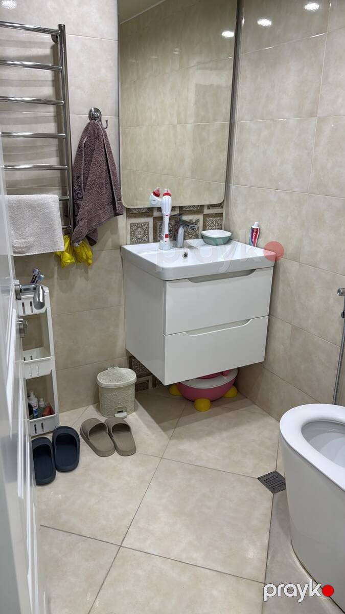 3-otaqlı mənzil, İnşaatçılar m., 70 m² — Mənzil, Bakı (7)
