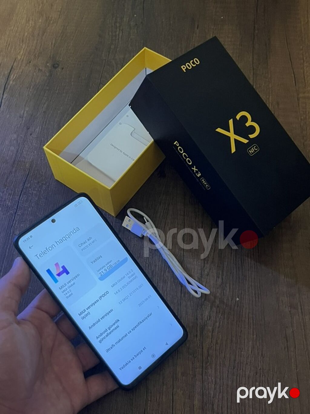 Poco X3 NFC, 128 GB, rəng - Qara, Barmaq izi — Xiaomi, Bakı (7)