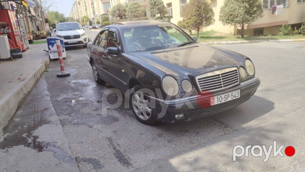 Mercedes E 280, 2.8 L, 1997 il, 350 000 km — Avtomobillər, Bakı (2)