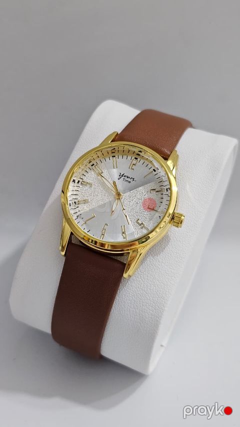 Qadın qol saatı WS 5080 Gold Dark Brown — Bakı