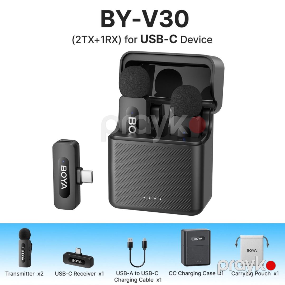 "Boya V30" yaxa mikrofonu — Səs texnikası, Bakı (3)