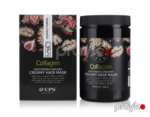 Saç üçün maska Collagen Moisturizing & Nourish Creamy Hair Mask, 1000 ml — Bakı