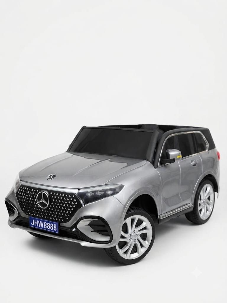 Uşaq elektrik avtomobili Mercedes 8888, 10 yaşa qədər, boz, 1 yer, 8 km/s — Mallar, Bakı
