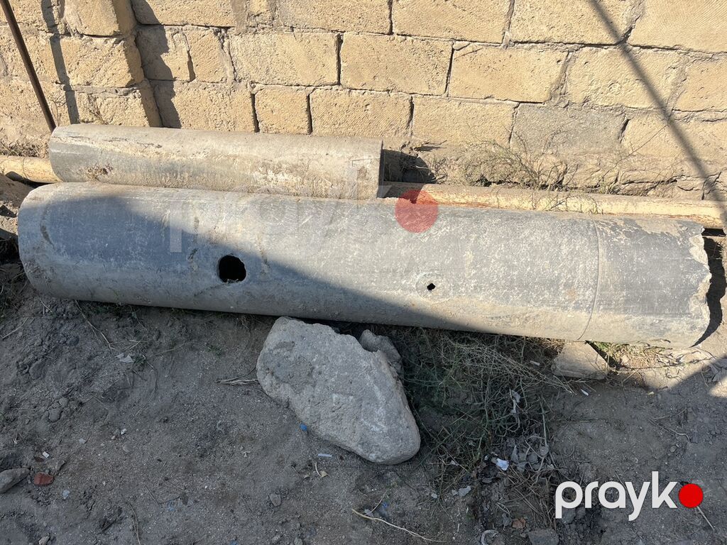 İşlənmiş Beton boru, Diametr: 400 mm, uzunluğu - 2 metr — Təmir və inşaat, Digah (5)