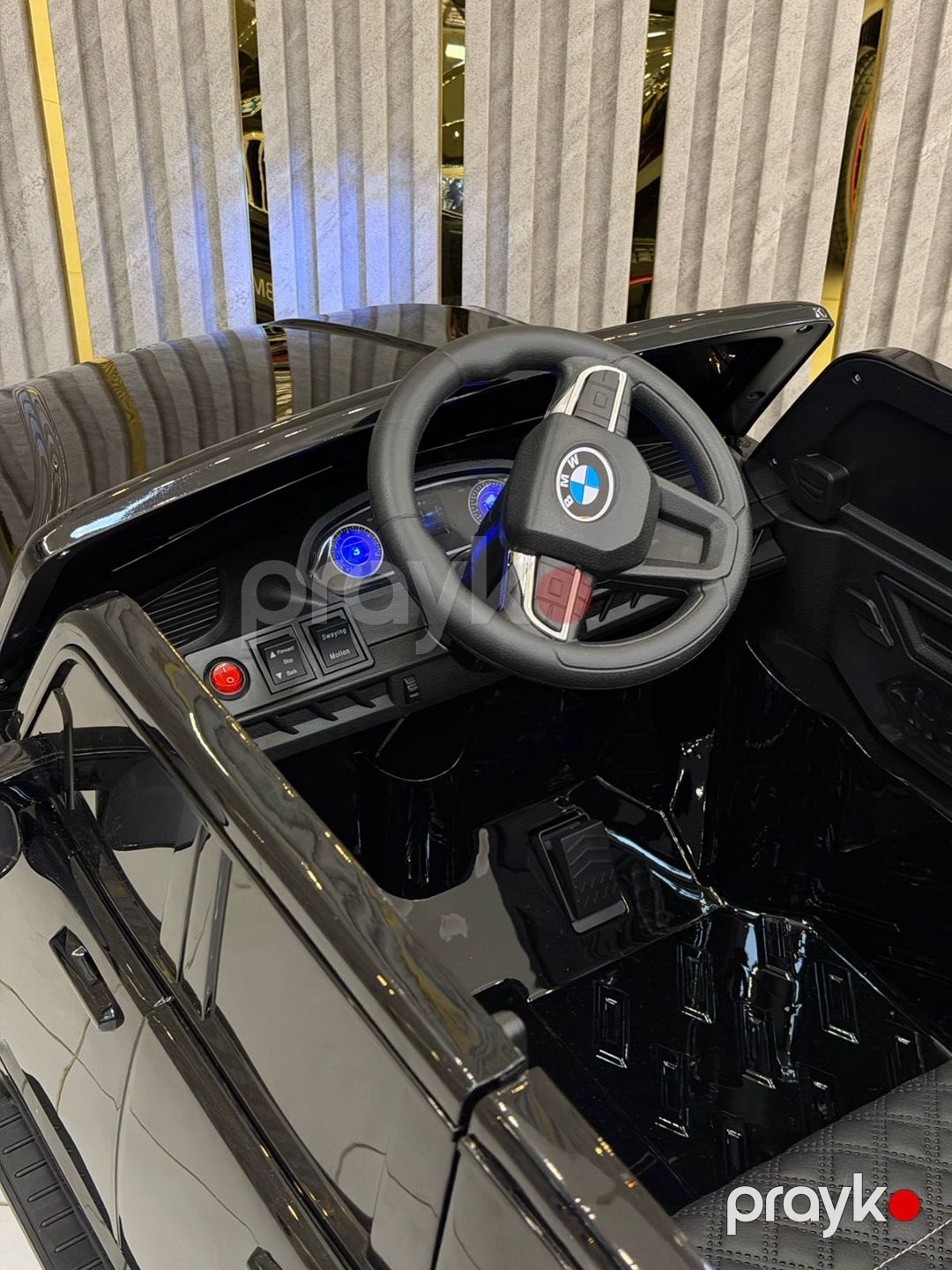 Uşaq elektrik avtomobili BMW X5, qara, 3-8 yaş — Mallar, Bakı (3)