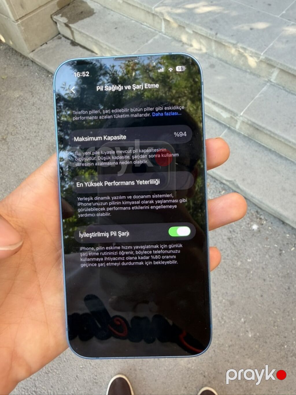 IPhone 13, 128 GB, Mavi, Kredit — Apple iPhone, Bərdə (2)