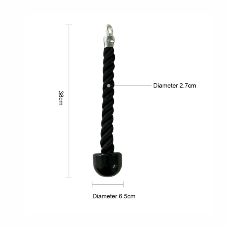 Trenajor üçün tutacaq WS0129 Tricep Rope Single, 38 sm — Fitness və simulyatorlar, Bakı (2)