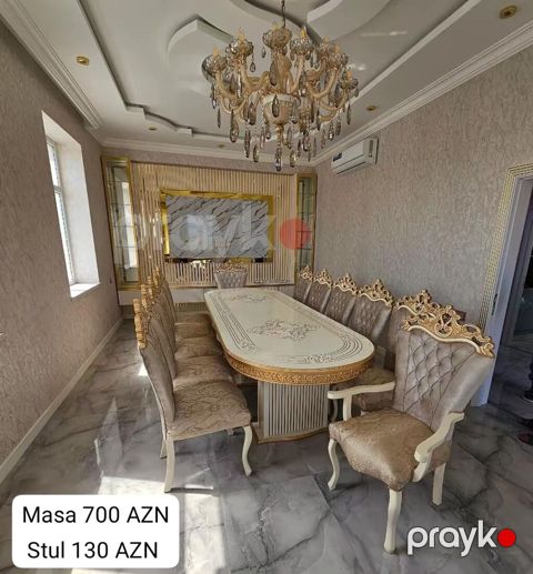 Qonaq otağı üçün, Yeni, Açılmayan, Oval masa — Sumqayıt