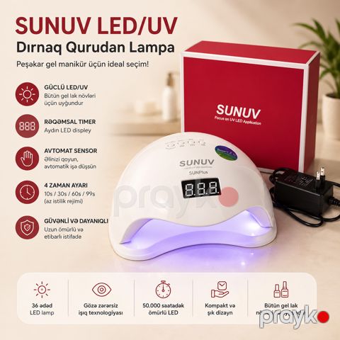 Lak qurudulması üçün cihaz SUN 48 Vt — Bakı