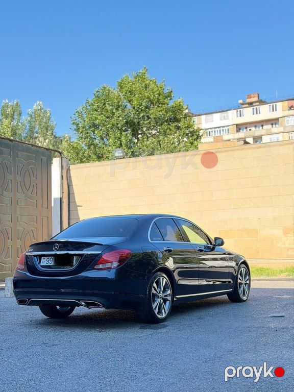 Mercedes C 300, 2.0 L, 2018 il, 117 000 km — Avtomobillər, Bakı (3)