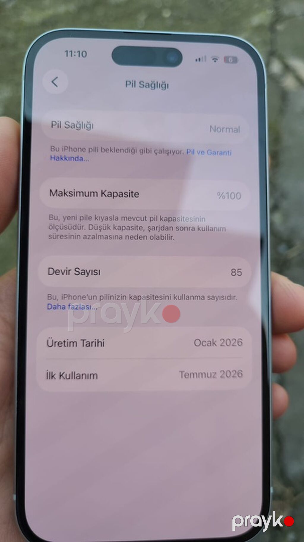 IPhone 15, Mavi — Apple iPhone, Zaqatala (6)