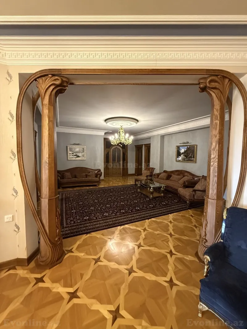 Satılır 5 otaqlı Mənzil Yeni tikili 217 m² Bakı, Nərimanov r — Mənzil, Bakı (5)