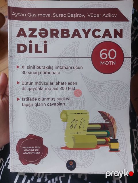 Məhsul: “Azərbaycan dili – 60 mətn” hazırlıq kitabı Müəlliflər: Aytən — Bakı