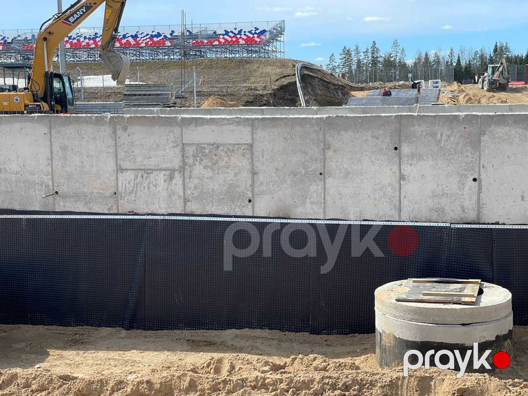 Drenaj membranı "Plastguard 400" — Təmir və inşaat, Bakı (9)