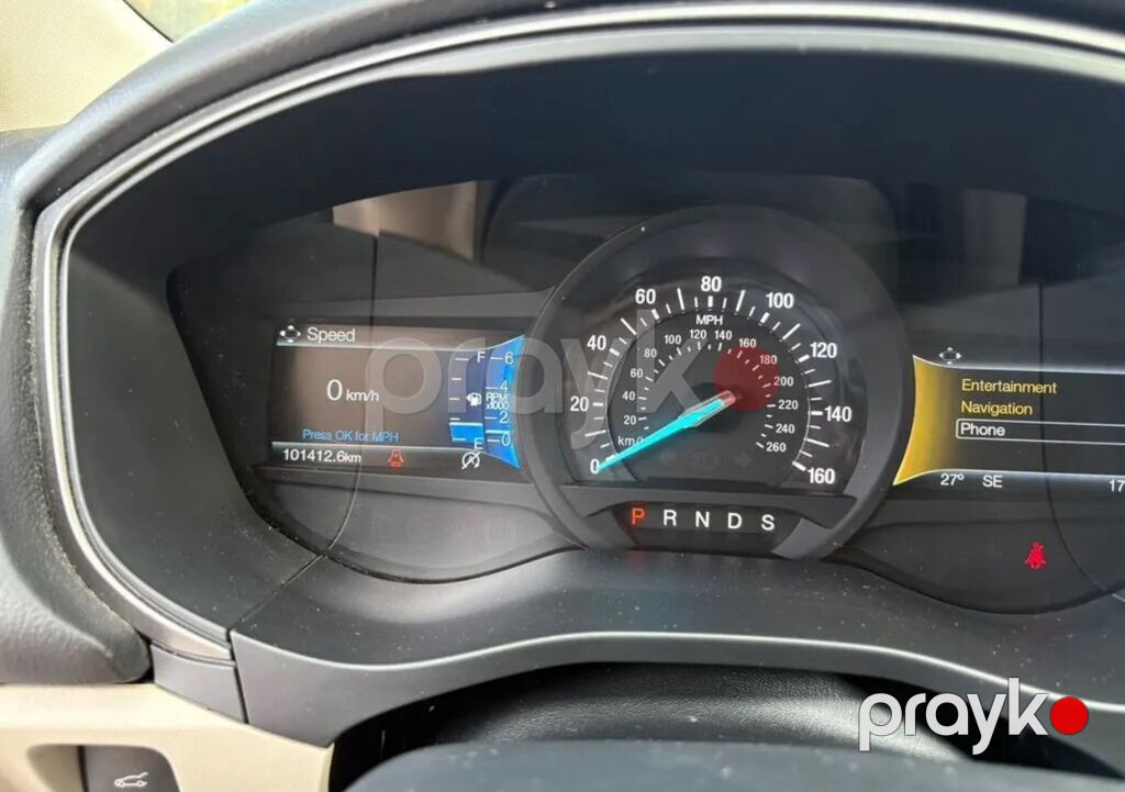 Ford Fusion sedan - Kuzov: 4 qapılı sedan, mavi rəng - Mühərrik — Avtomobillər, Bakı (6)