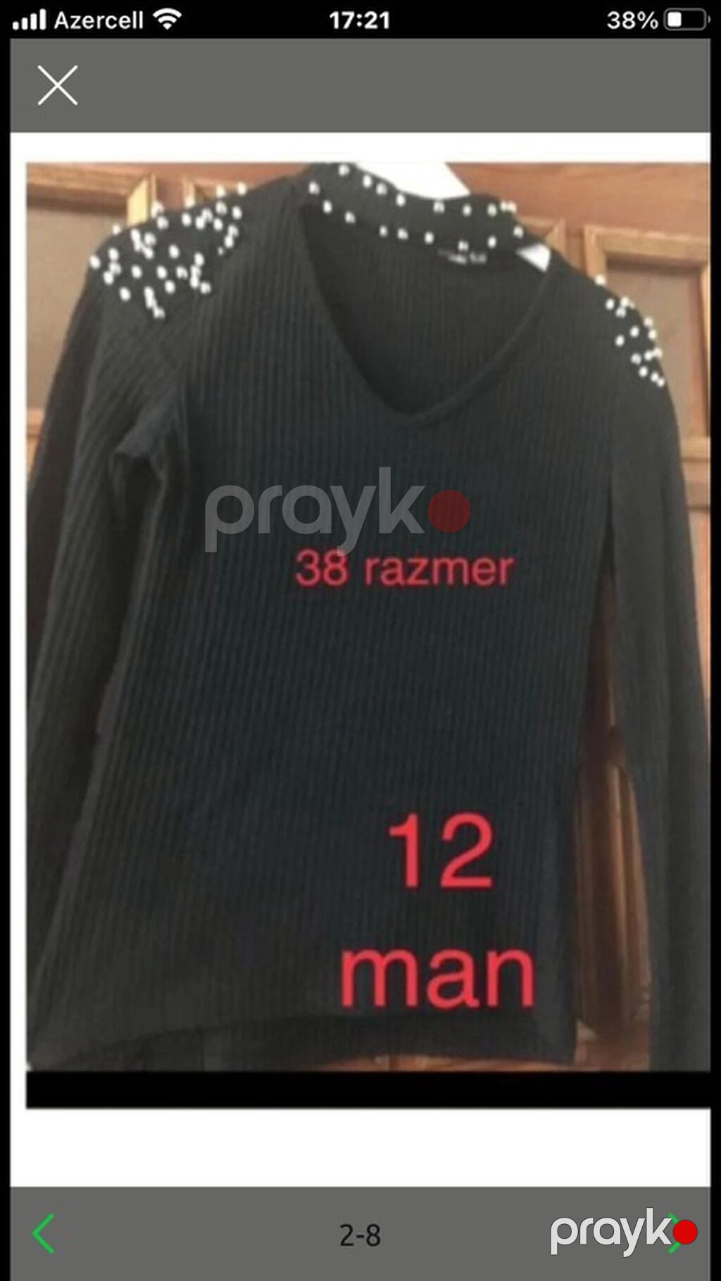 Svitşot, Gucci, Standart, rəng - Qara — Hodie və sviter, Gəncə (8)