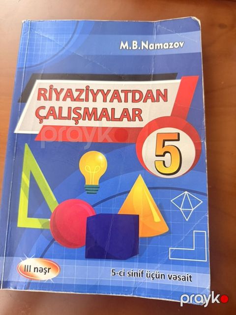 Məhsul: “Riyaziyyatdan Çalışmalar 5” (III nəşr) Müəllif: M.B. Namazov — Bakı