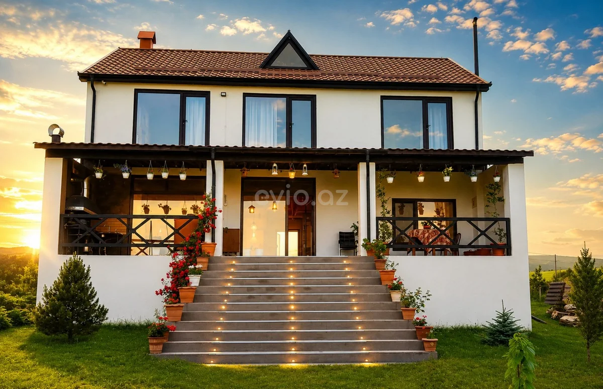 Kirayə 4 otaqlı bağ evi Qusarda — Ev, villa, Qusar (4)