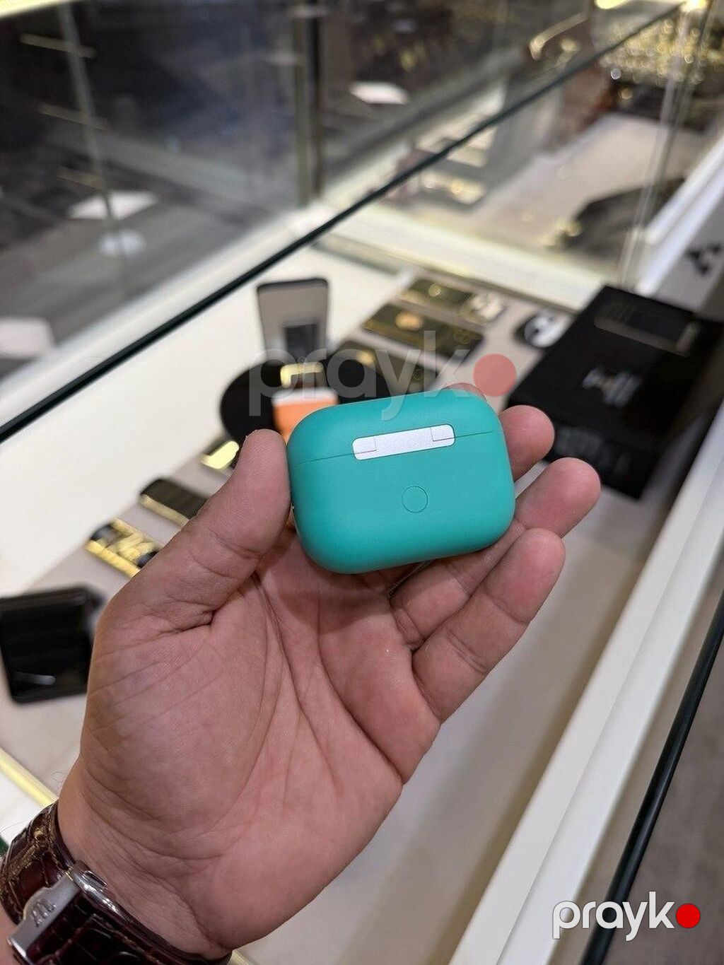 Exclusive Airpod 2 Pro Tiffany Color Exclusive Airpods 2 Pro Tıffany — Qulaqcıqlar, Bakı (7)