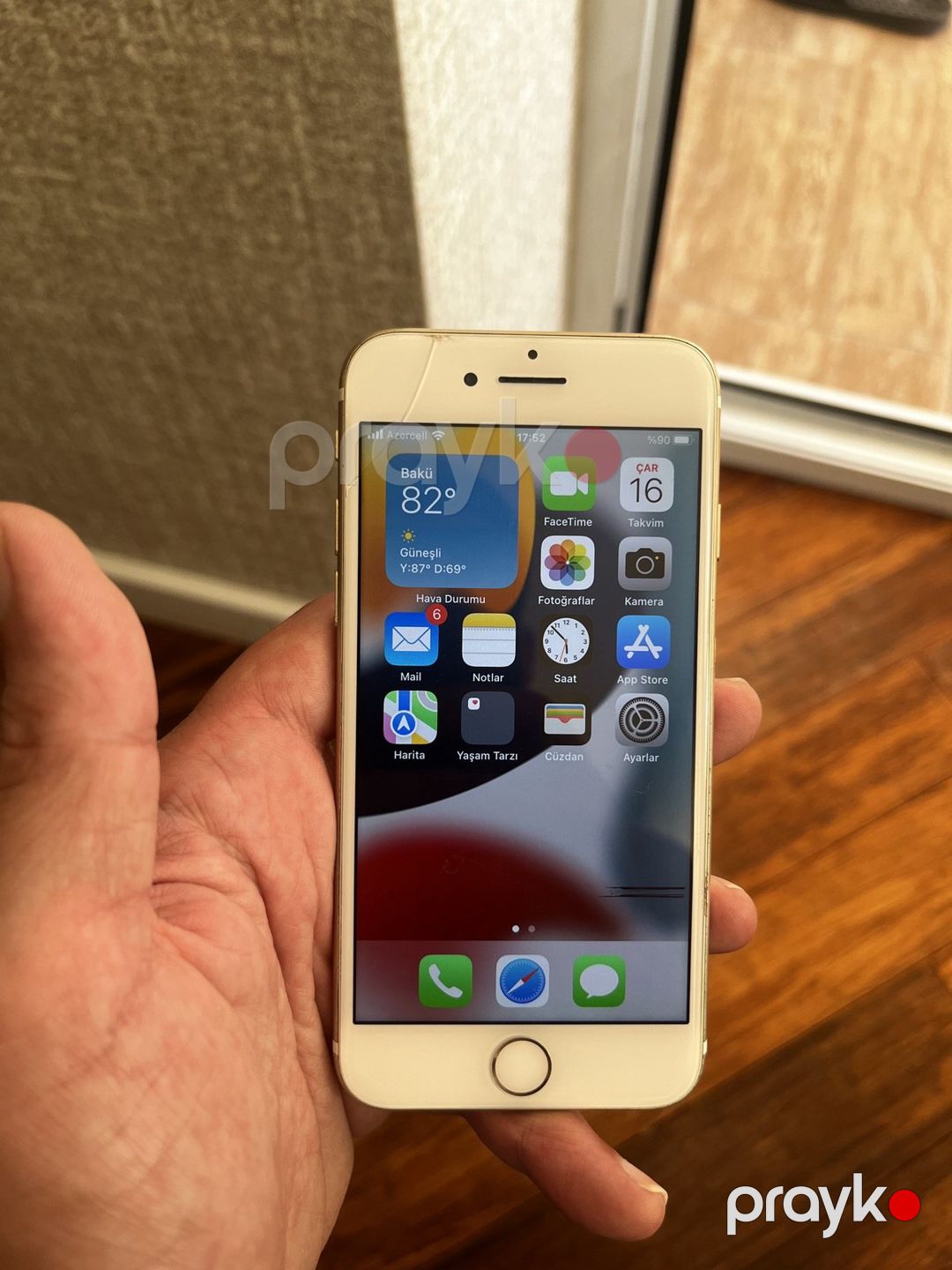Apple iPhone 7 Gold 32GB — Smartfonlar, Bakı (2)
