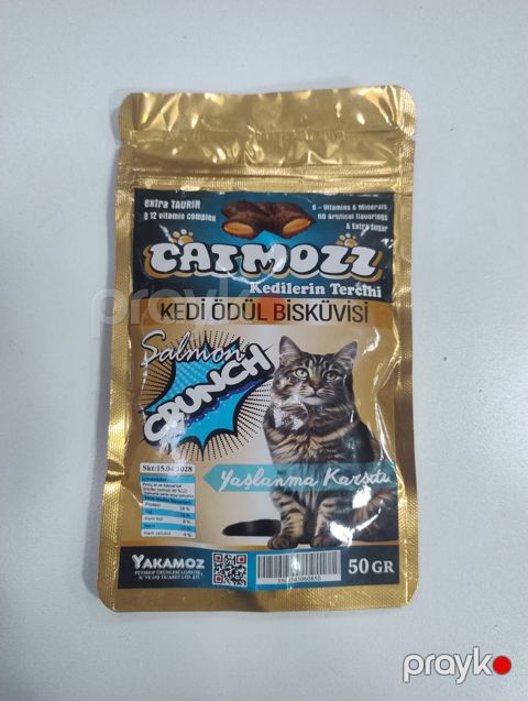 Pişik məzəsi Catmozz Salmon, bütün yaşlar üçün, 50 q — Bakı