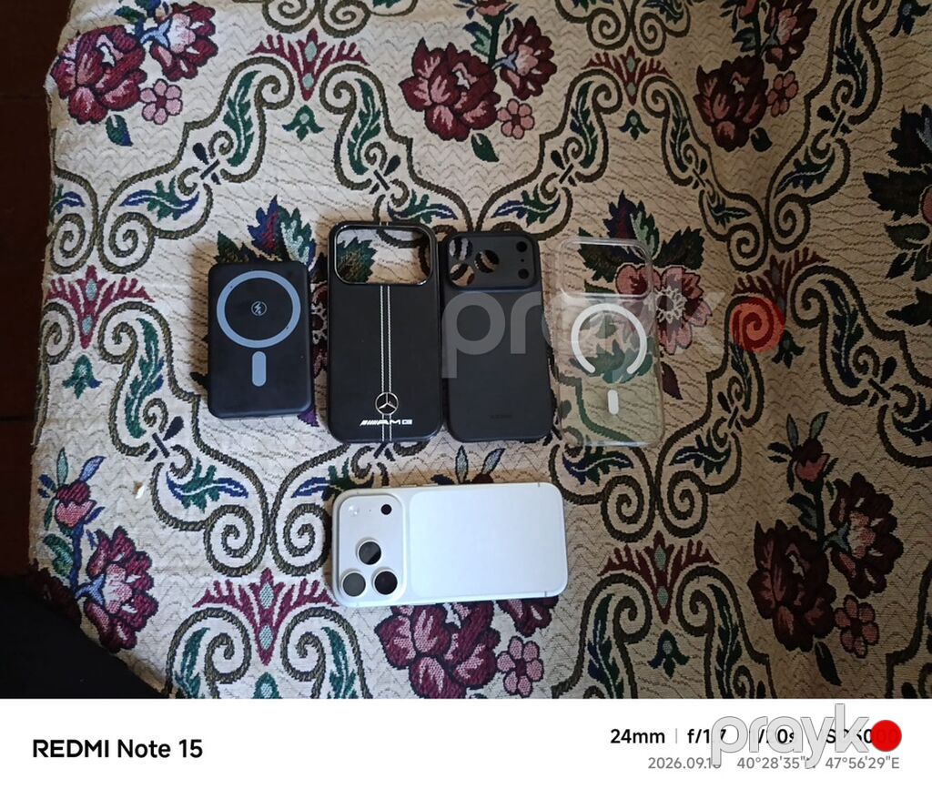 IPhone 17 Pro, 256 GB, Gümüşü, Zəmanət — Apple iPhone, Göyçay (9)