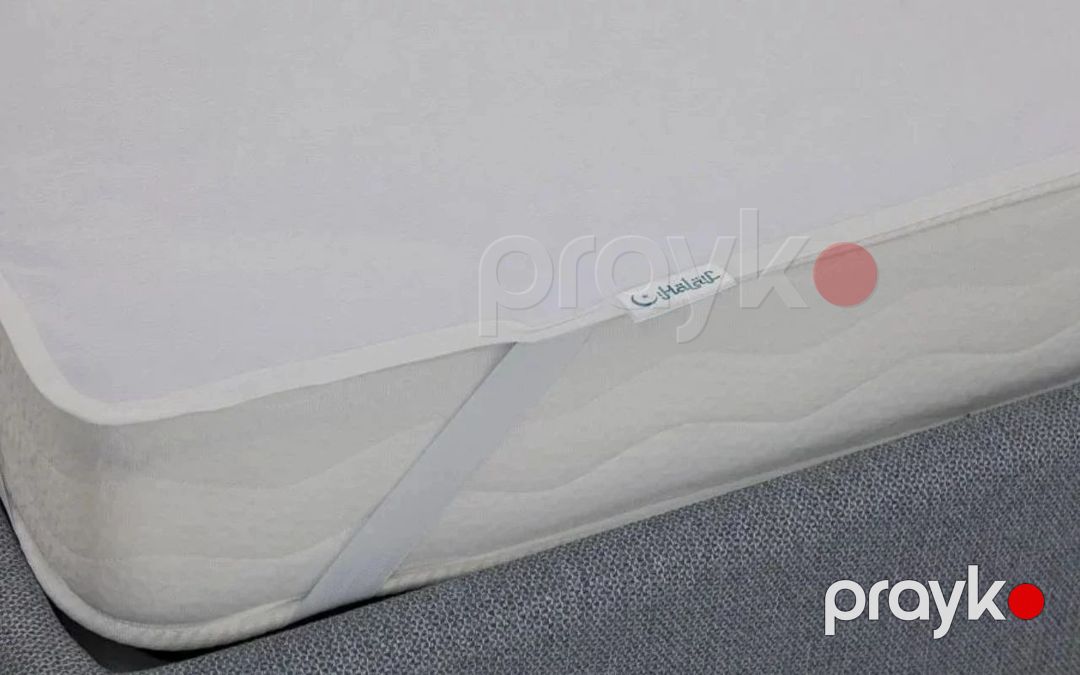 Döşək üzü Askona Halal Saflik, 160x200 sm, ikinəfərlik, pambıq/polyester, ağ — Mallar, Bakı (2)