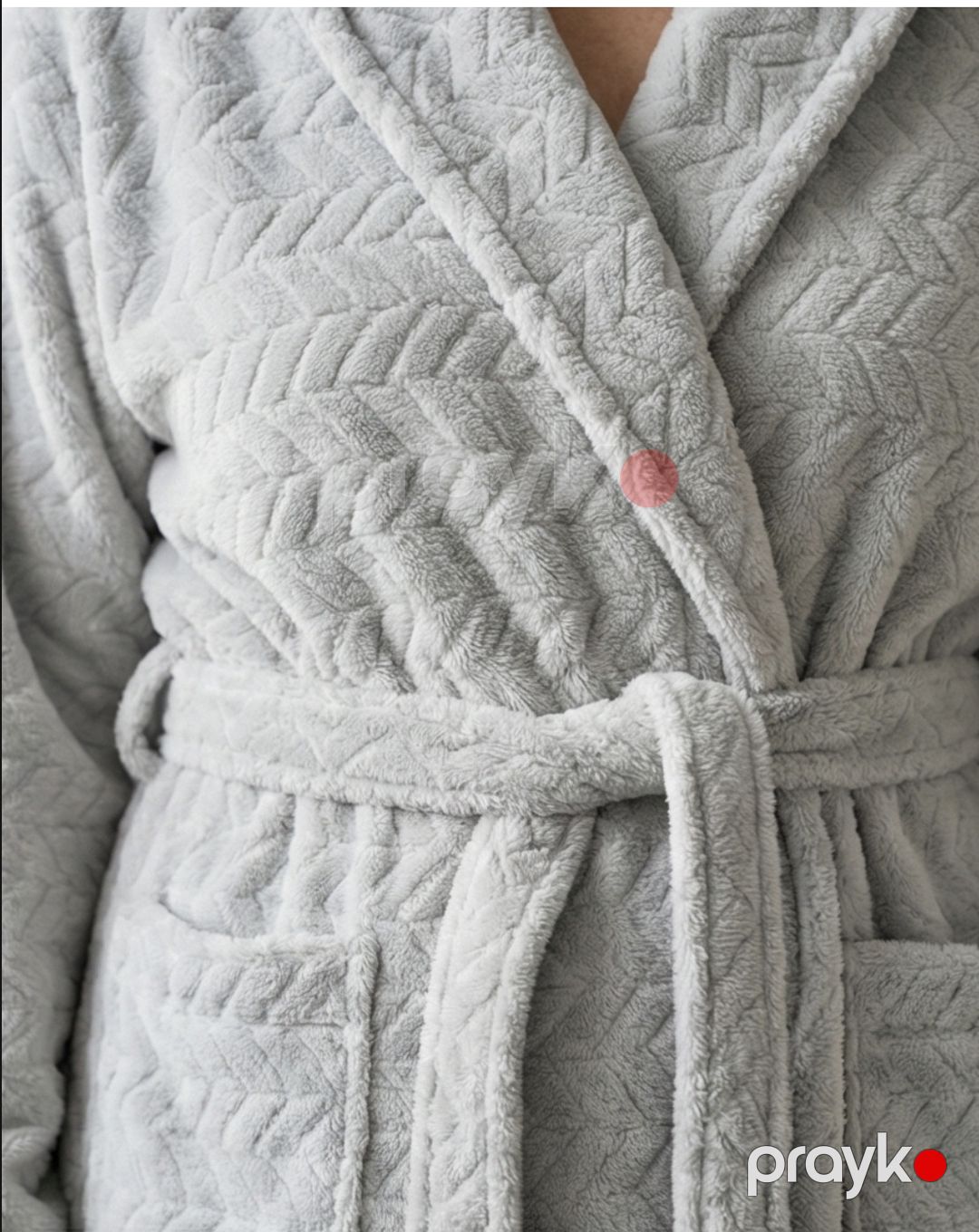 Qadınlar üçün hamam xələti 2122696, boz, mikrofibra, ölçü L/XL — Mallar, Bakı (2)