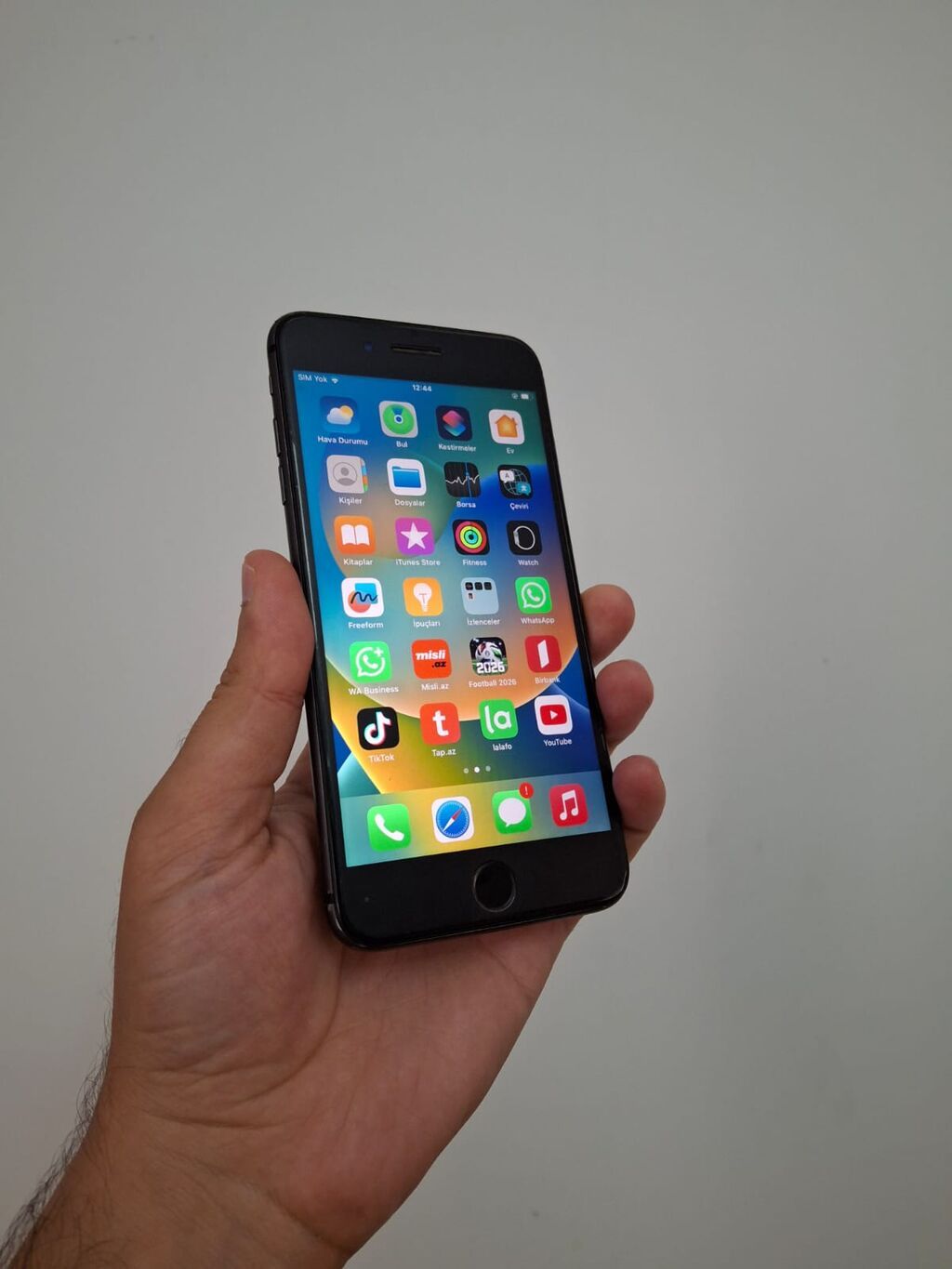 IPhone 8 Plus, 64 GB, Qara, Barmaq izi — Apple iPhone, Bakı (6)