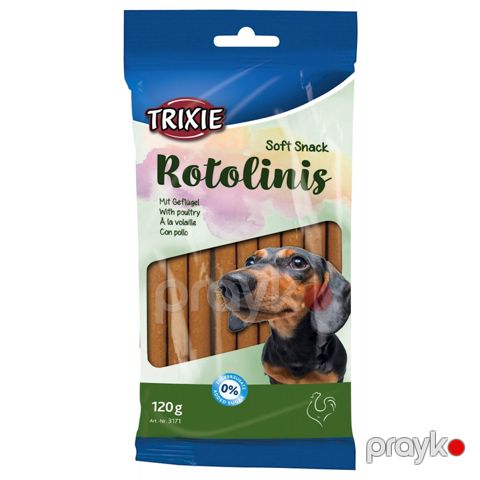İtlər üçün məzə Trixie Rotolinis, ev quşu əti ilə, 120 q — Bakı