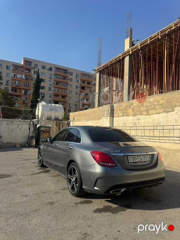 Mercedes C 300 4MATIC, 2.0 L, 2016 il, 130 000 km — Avtomobillər, Bakı (7)