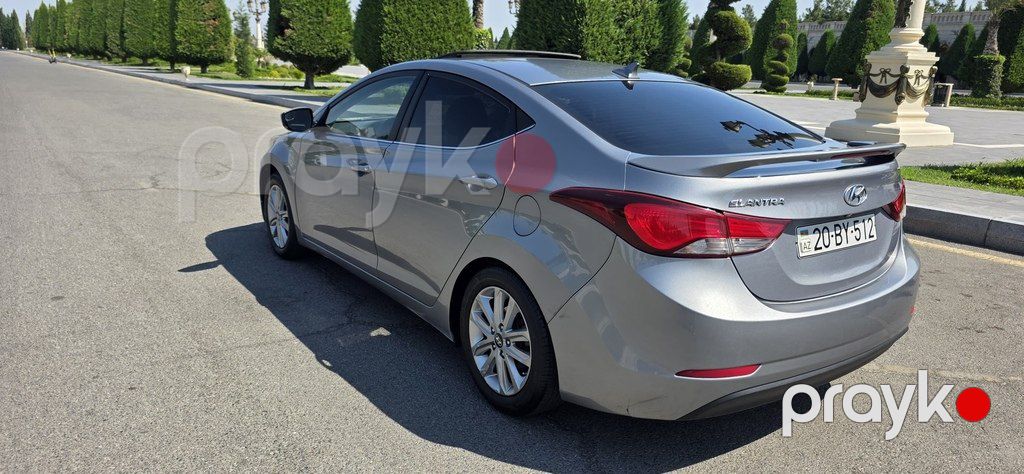 Hyundai Elantra, 1.8 L, 2015 il, 206 145 km — Avtomobillər, Gəncə (5)