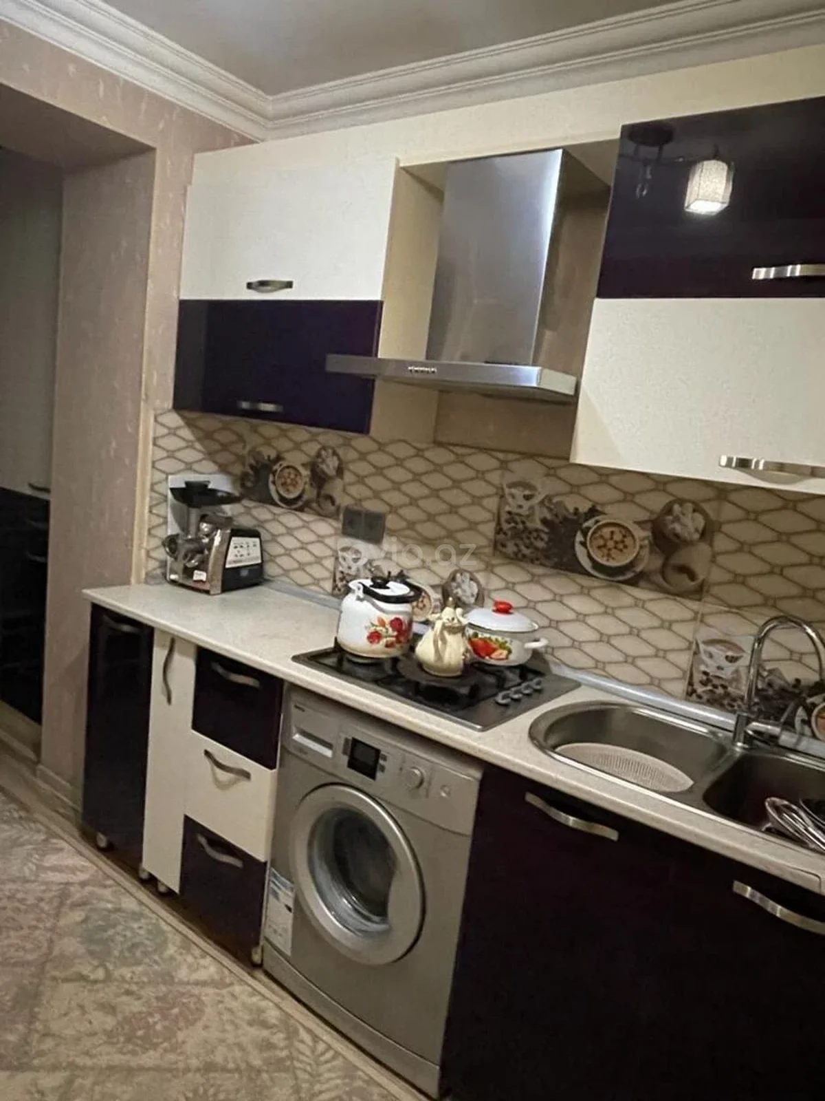 Kirayə 2 otaqlı mənzil Xalqlar Dostluğu metrosu yaxınlığında — Mənzil, Bakı (8)